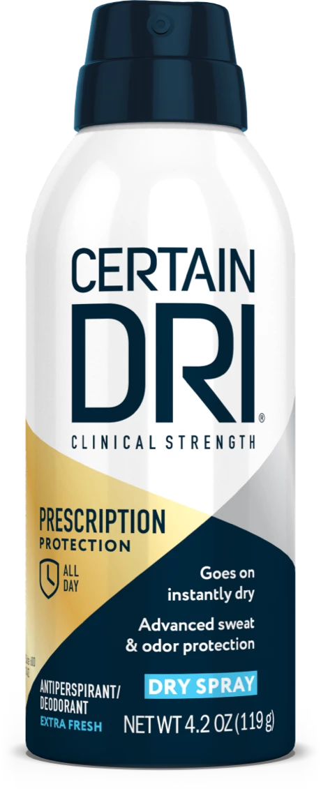 Certain Dri Prescription Strength Dry Spray