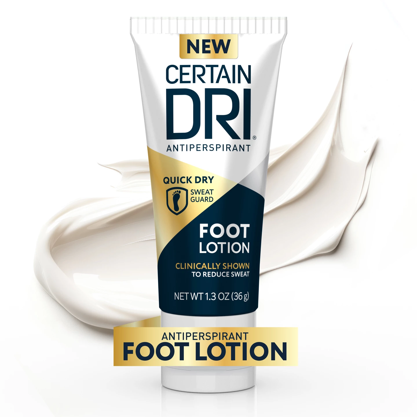 Antiperspirant Foot Lotion Slide 1