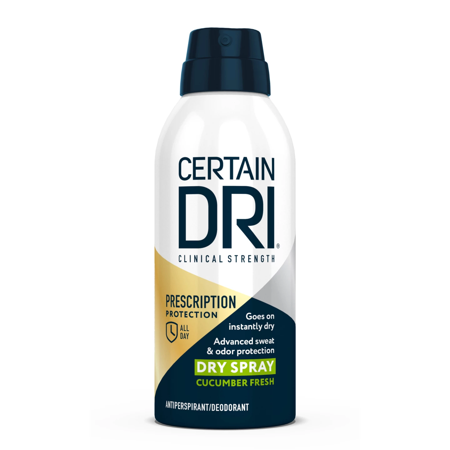 Prescription Strength Antiperspirant & Deodorant Dry Spray Slide 1