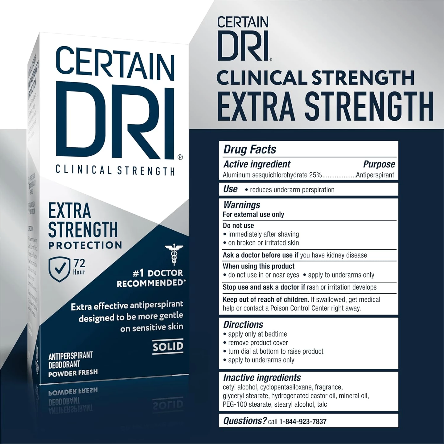 Extra Strength Antiperspirant Deodorant Slide 5
