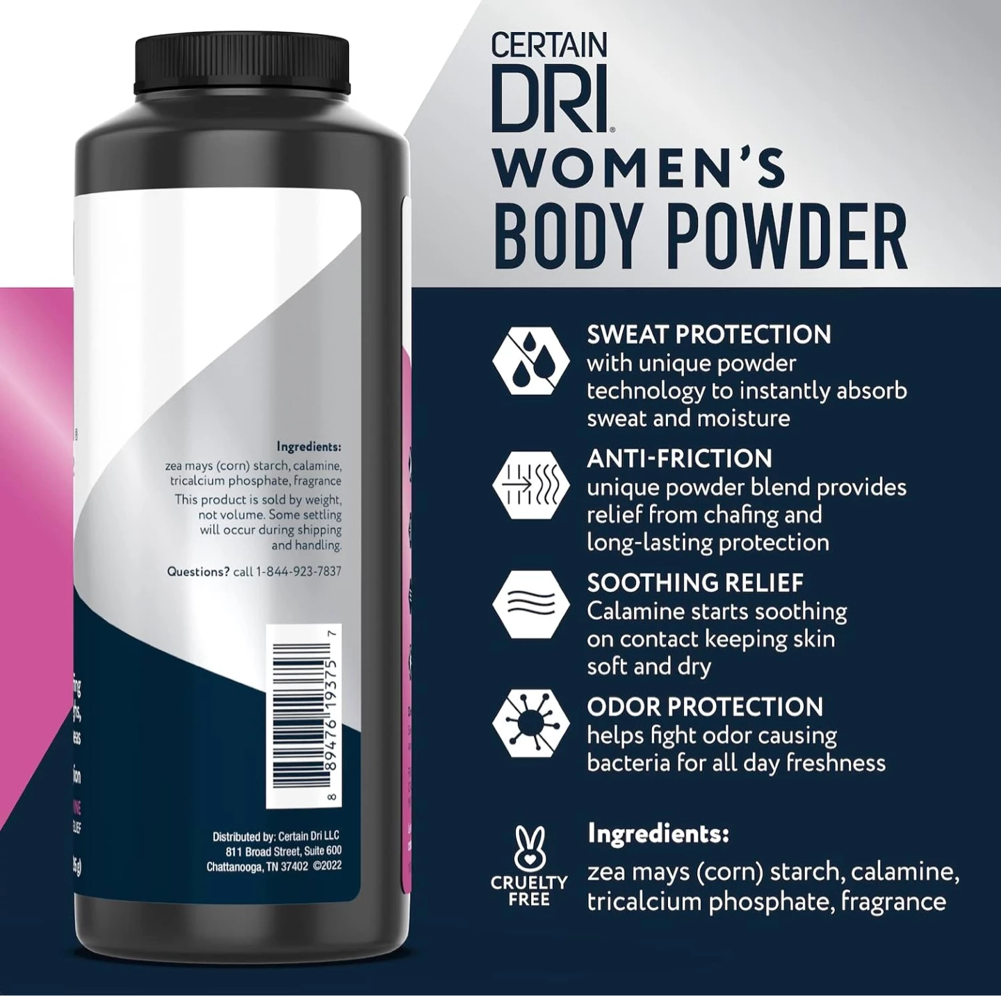 Women's Body Powder Slide 2