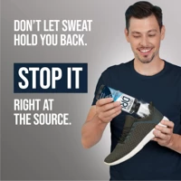 Sweat Absorbing Foot Powder Slide 5